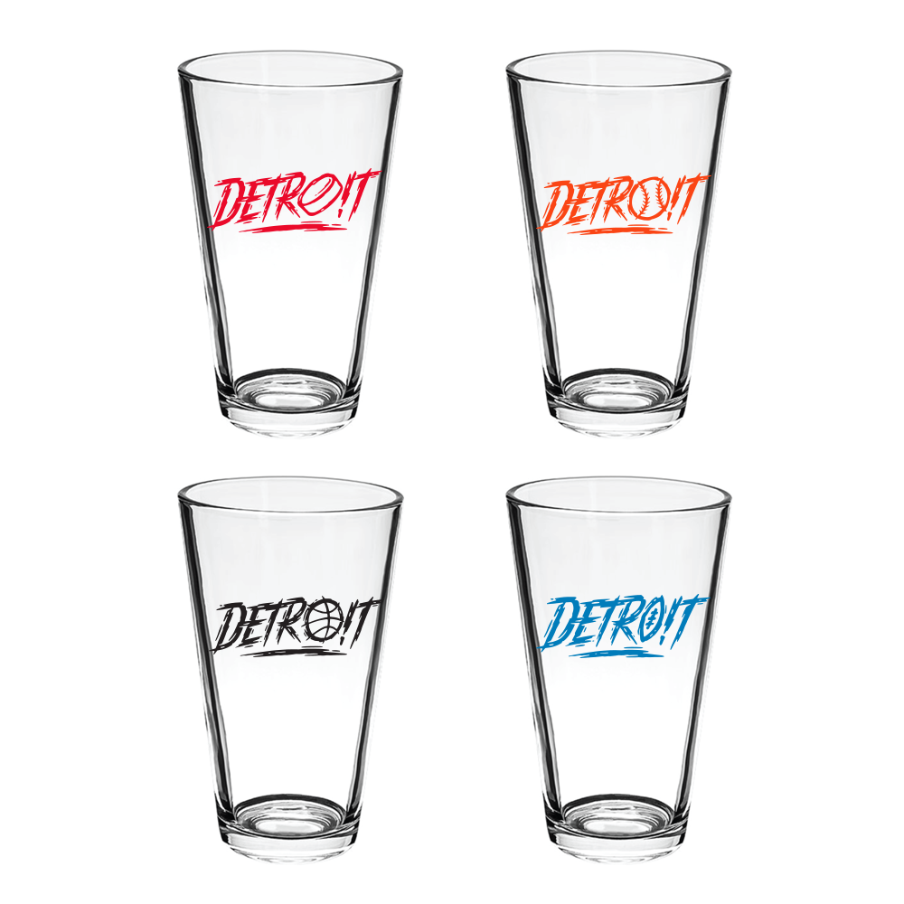 Pint Set - Detroit Score