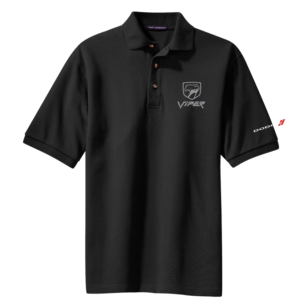 Mens Dodge Viper Sneaky Pete Polo Shirt - Black – Official FCA