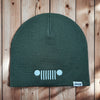 Hat - Jeep Knit Beanie- Olive