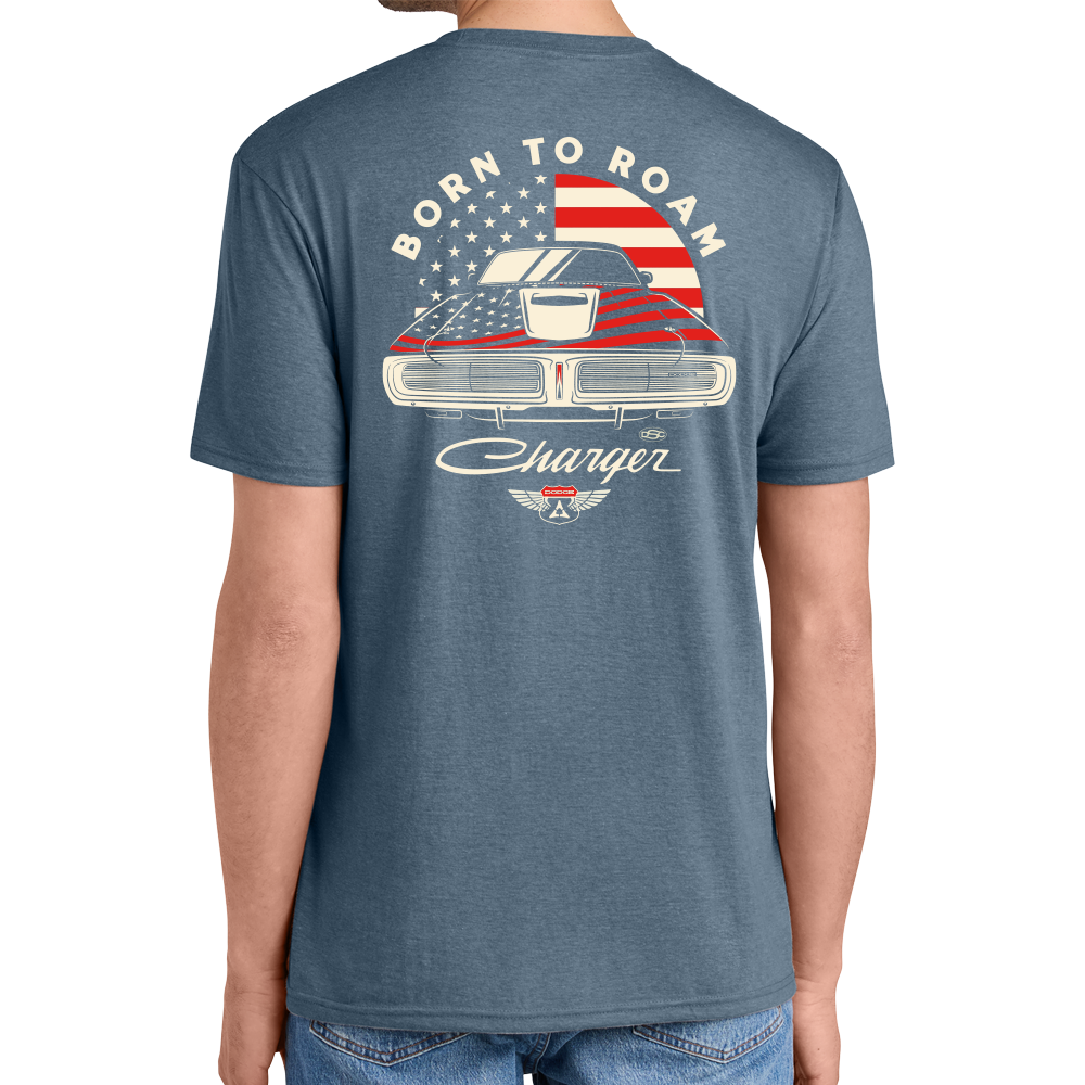 Mens T-Shirt - A250 Dodge Born To Roam