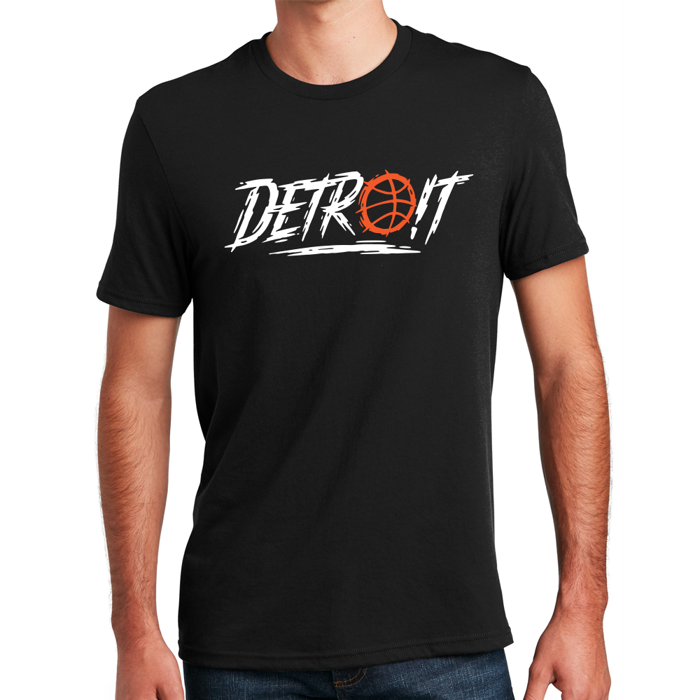 Mens Detroit Basketball Score Bad Boys T-shirt