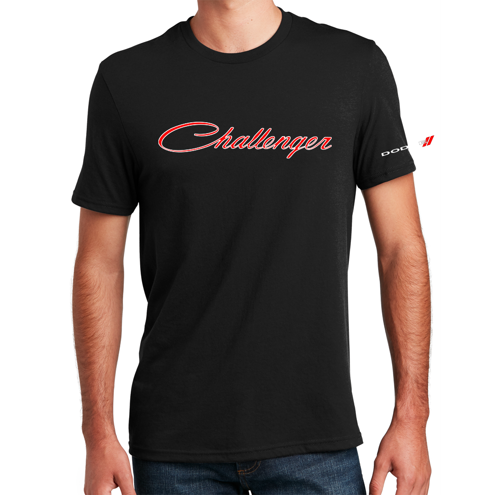 Challenger 黒 Tシャツ XLサイズ Mens Dodge Challenger T-shirt (2 color print on Black) – Official