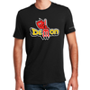 Mens T-Shirt Dodge Demon Vintage (Black)