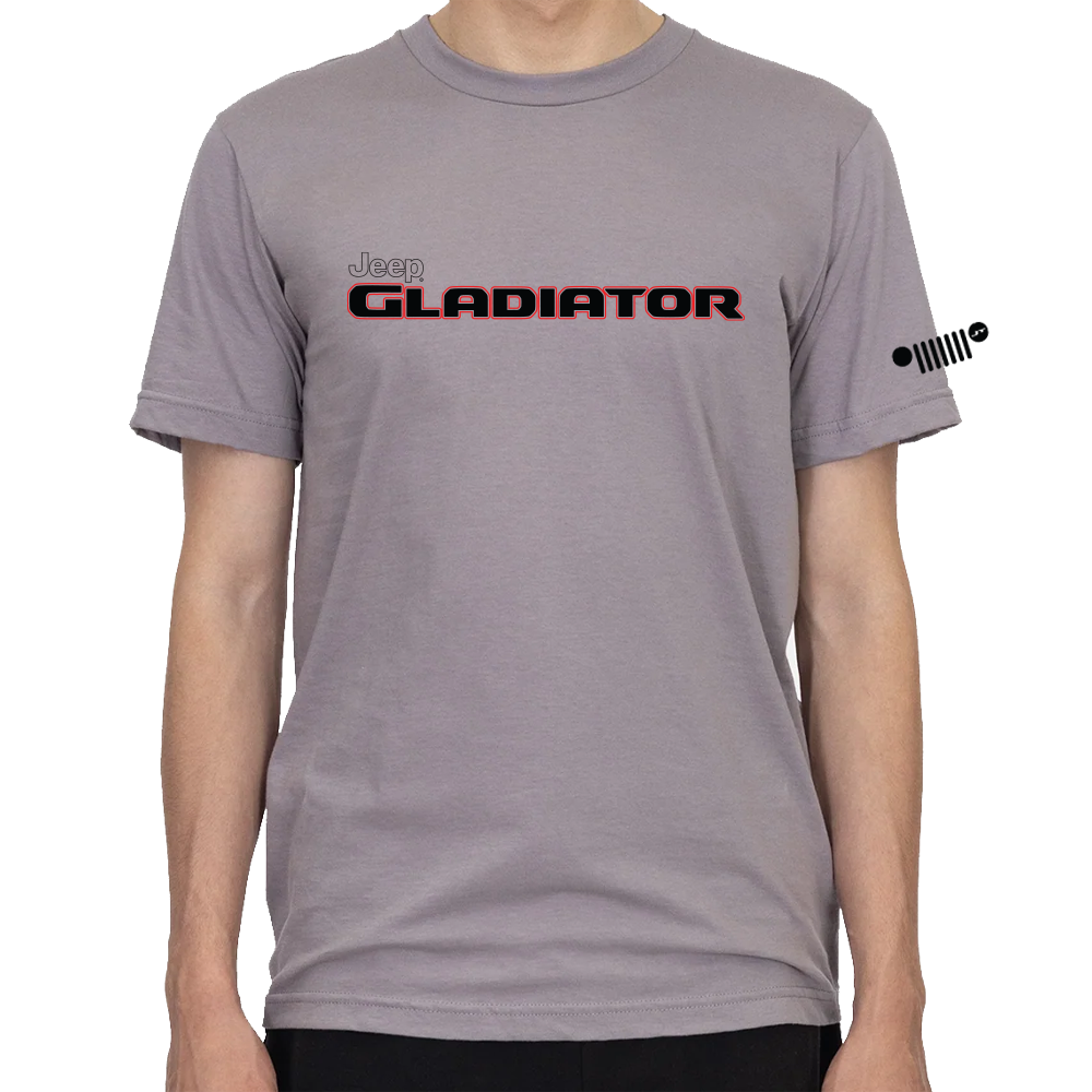 Mens Jeep® Gladiator Red/Black T-Shirt - Slate- FINAL SALE
