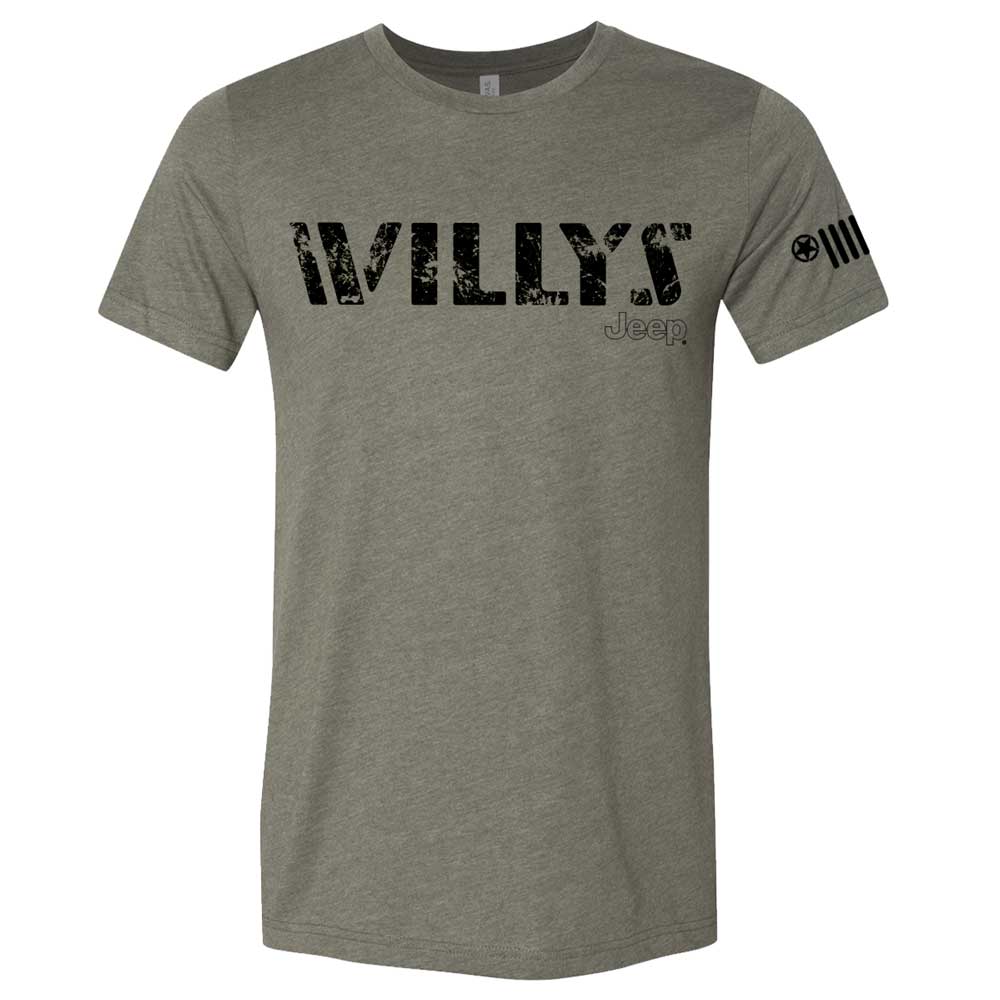 Jeep Willys MA Star T-Shirt, black Jeep Willys MA Star T-Shirt, black