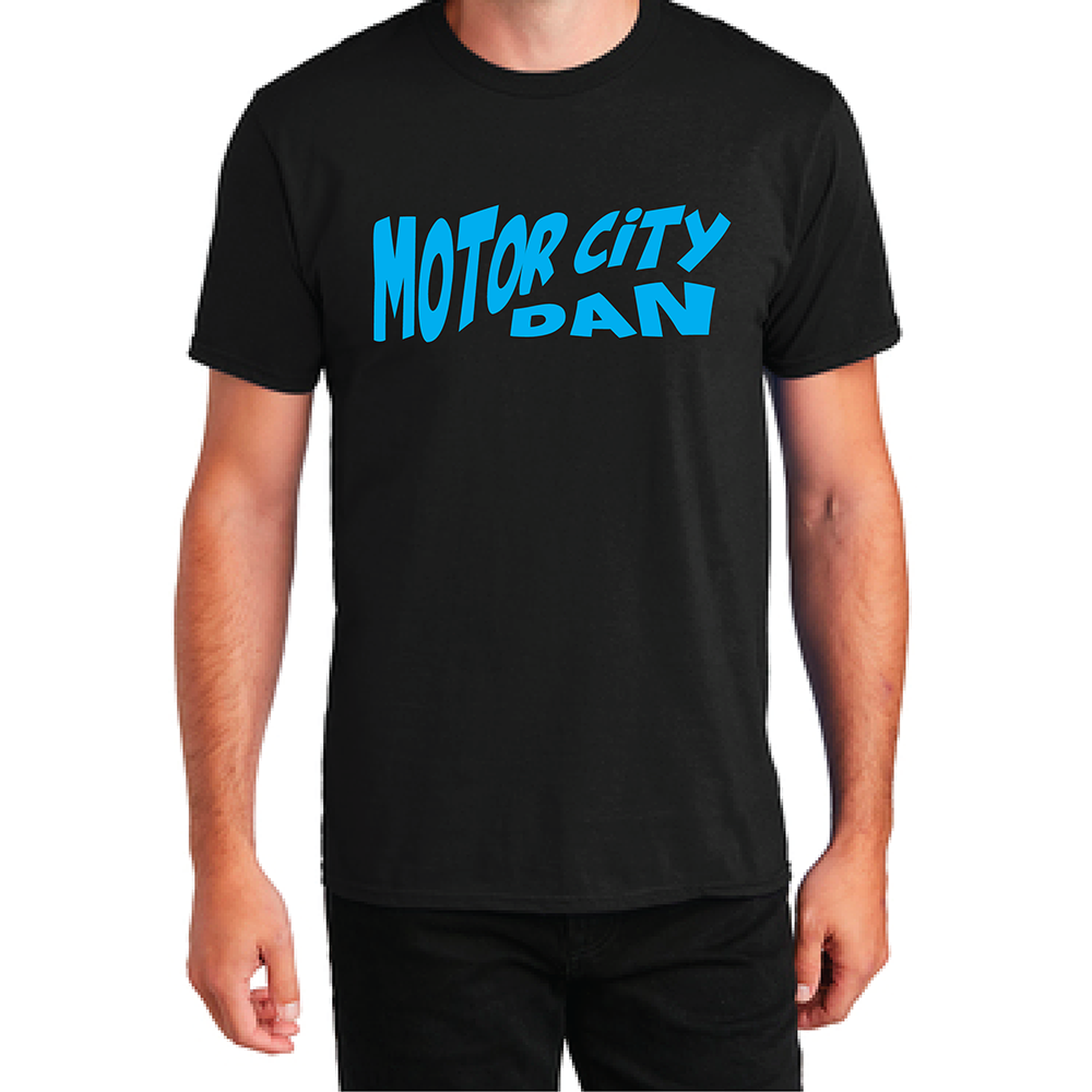 Mens Motor City Dan T-shirt (Black)