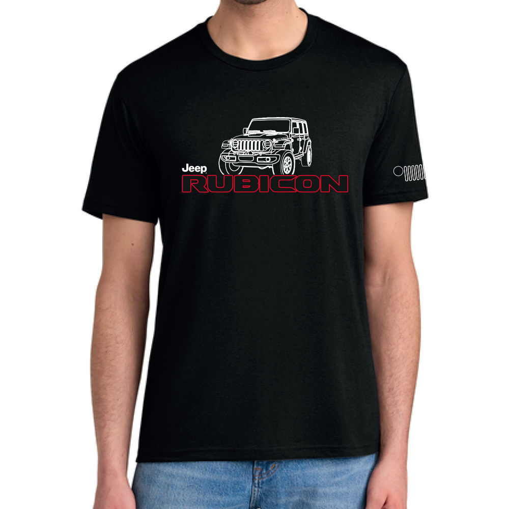 Mens T-Shirt - Jeep® Rubicon Line Art