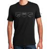 Mens T-Shirt Dodge Viper Tri-Logo