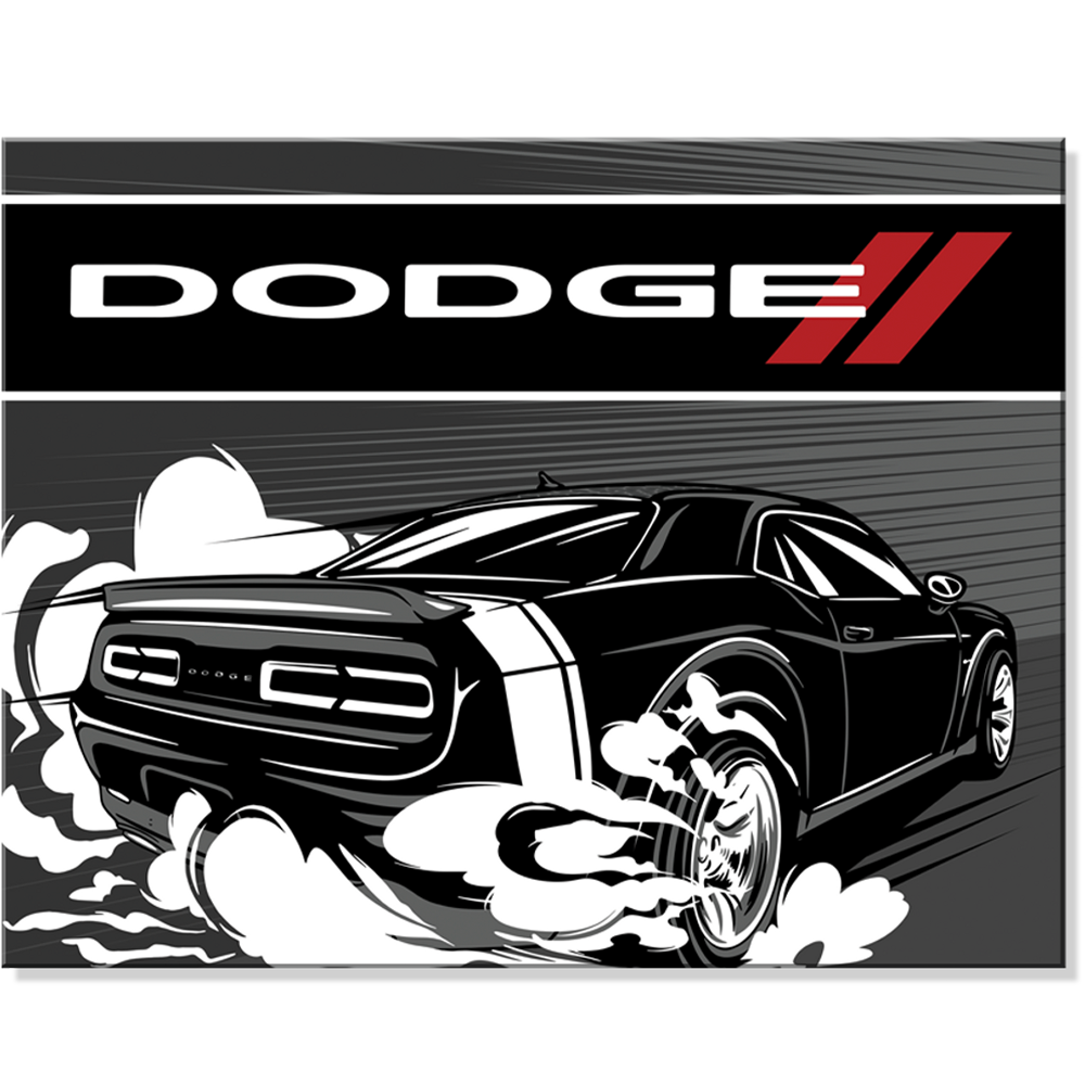 Metal Sign - Dodge Speed Challenger