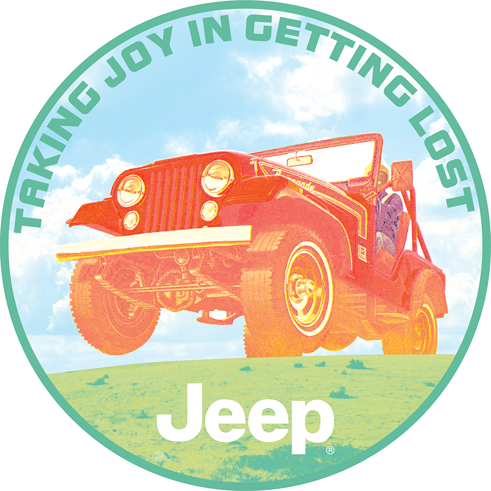 Metal Sign - Jeep Take Joy In Getting Lost