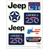 Sticker Sheet - A250 Jeep®