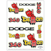 Sticker Sheet - Dodge Demon Vintage