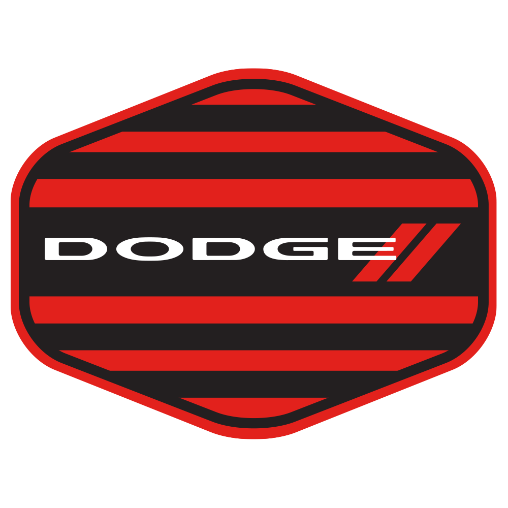 Sticker - Dodge Stripe Hex