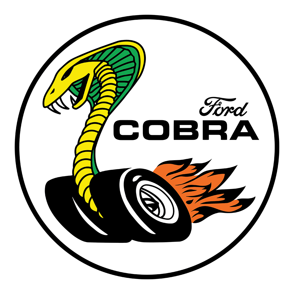 Sticker - Ford Cobra Wheels - Round