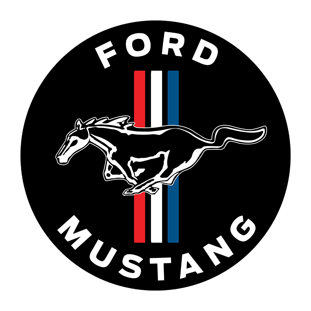 Sticker - Ford Mustang - Round