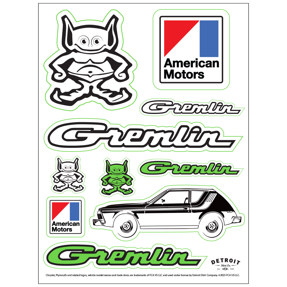 Sticker Sheet -Gremlin