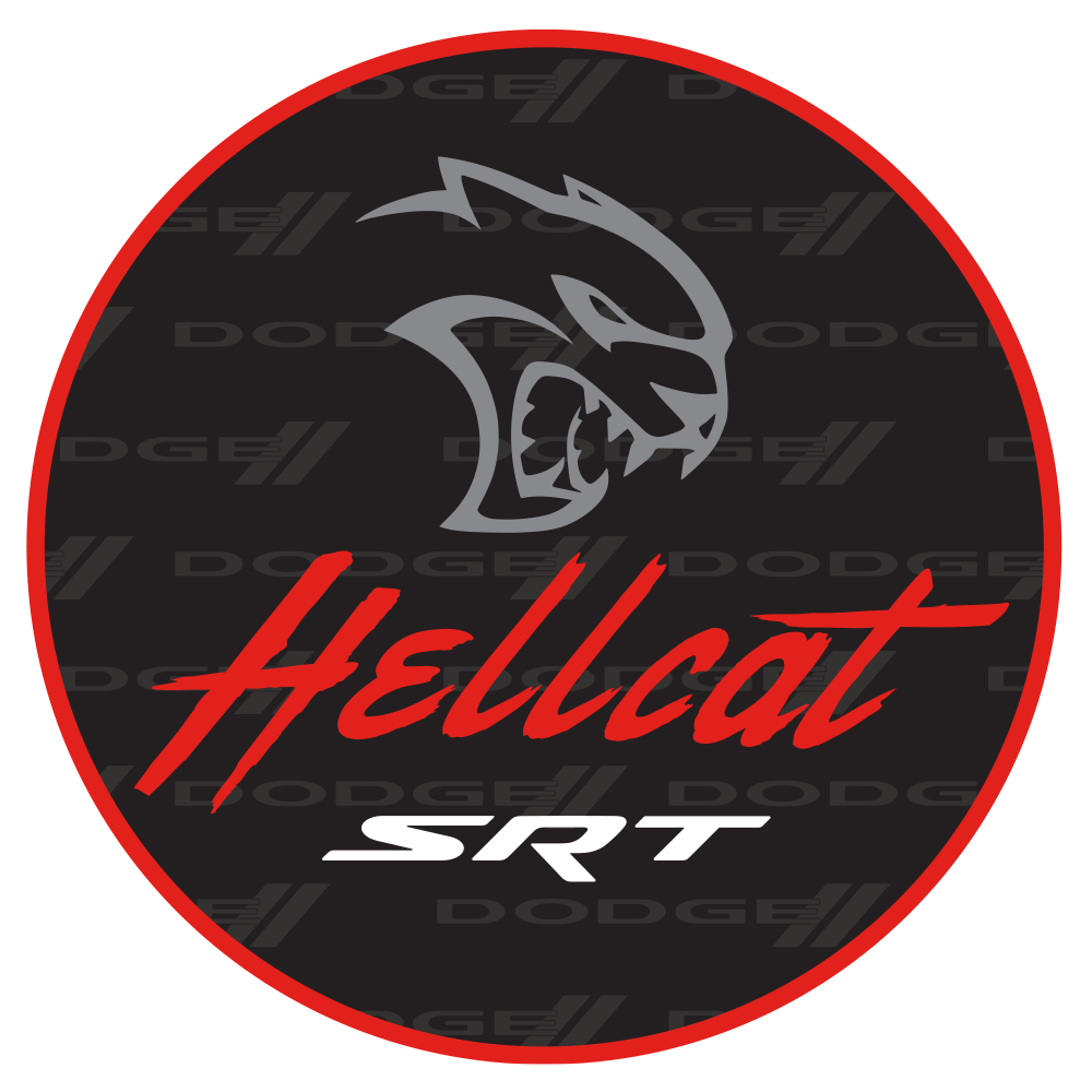 Srt Sticker Dodge Srt Logo Sticker
