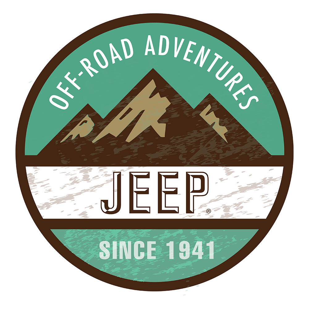 Sticker - Jeep® Off Road Adventures - Round