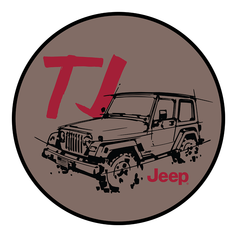 Sticker - Jeep® TJ - Round