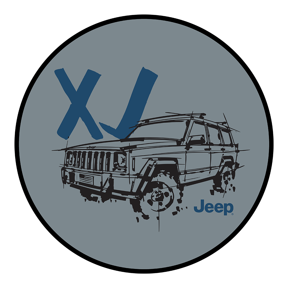 Sticker - Jeep® XJ - Round