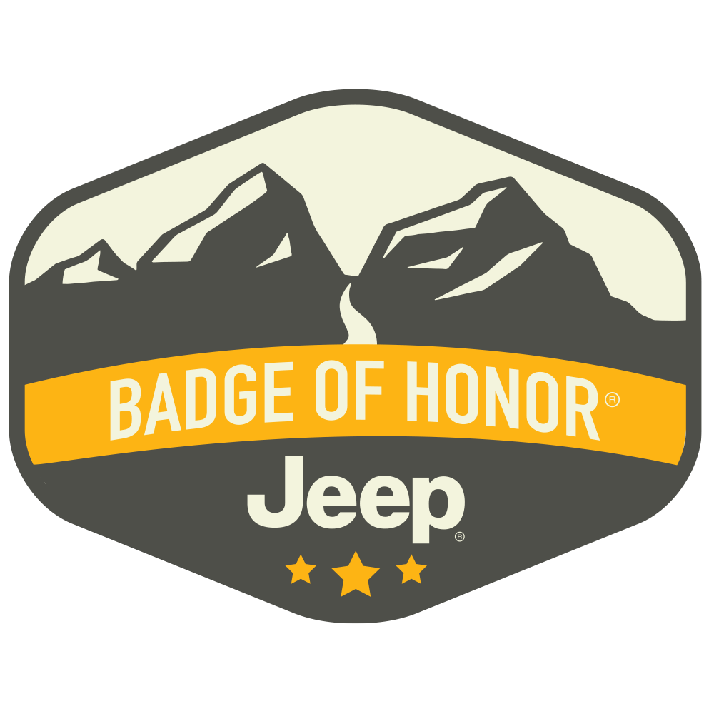 Sticker - Jeep® Badge of Honor Hex