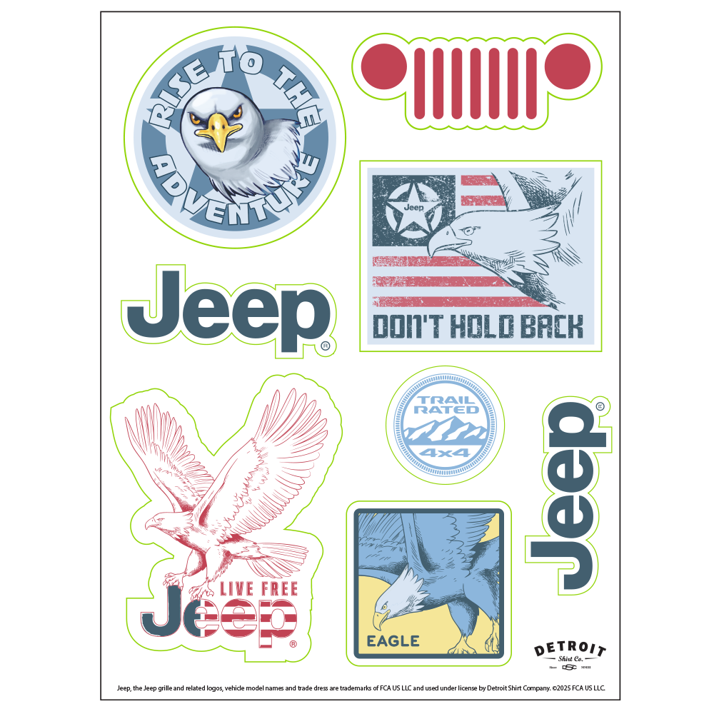 Sticker - Jeep® Eagle - Sheet