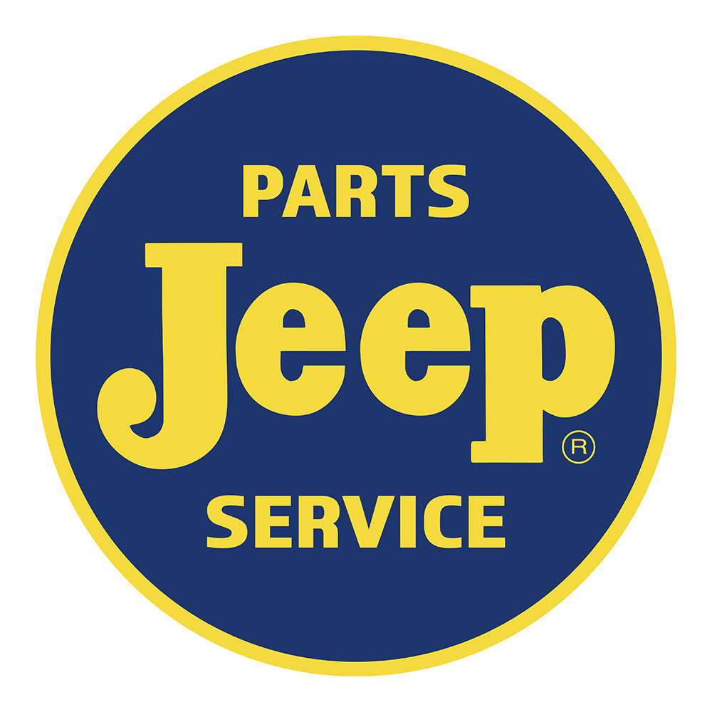 Sticker - Jeep® Parts and Service - Round