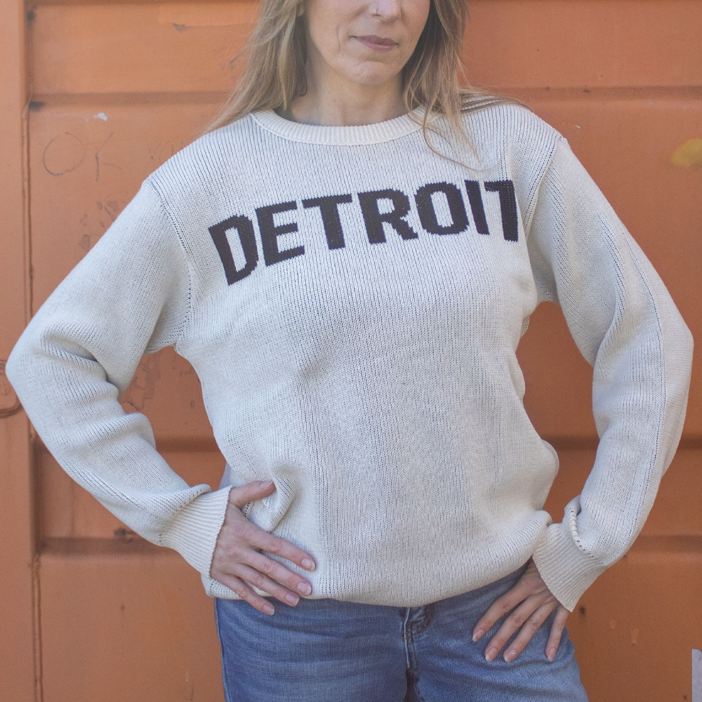 Detroit Classic Knit Sweater