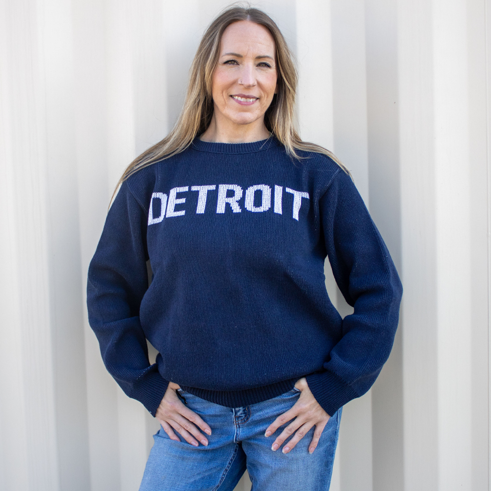 Detroit Classic Knit Sweater