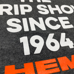 Detroit Shirt Co. Dodge Hemi "Dominating The Strip Since 1964" Men's T-Shirt - Heather Black (Sizes XL-XXL)