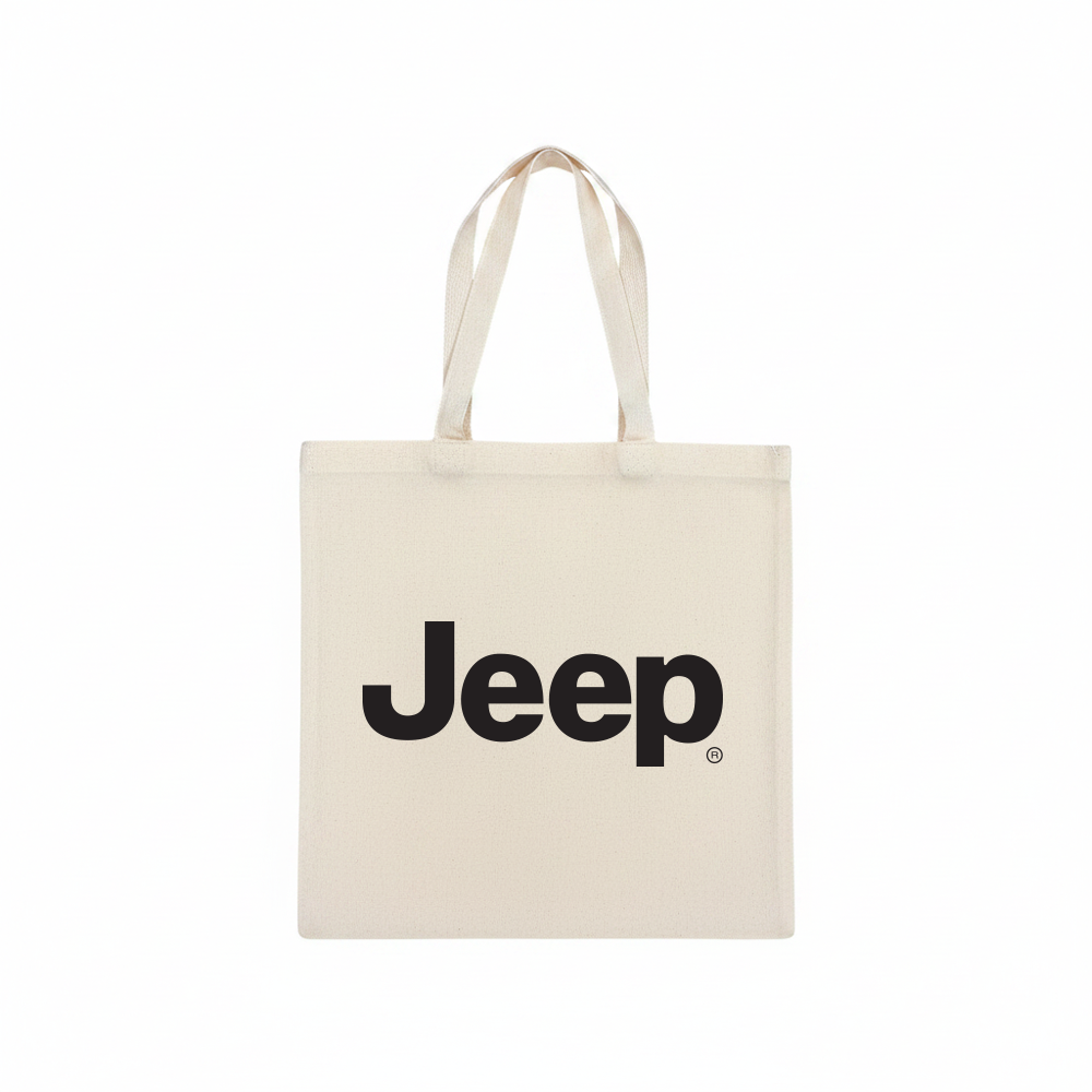 Tote Bag - Jeep Text – Natural