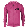 Ladies Jeep® Text Zip Hoodie