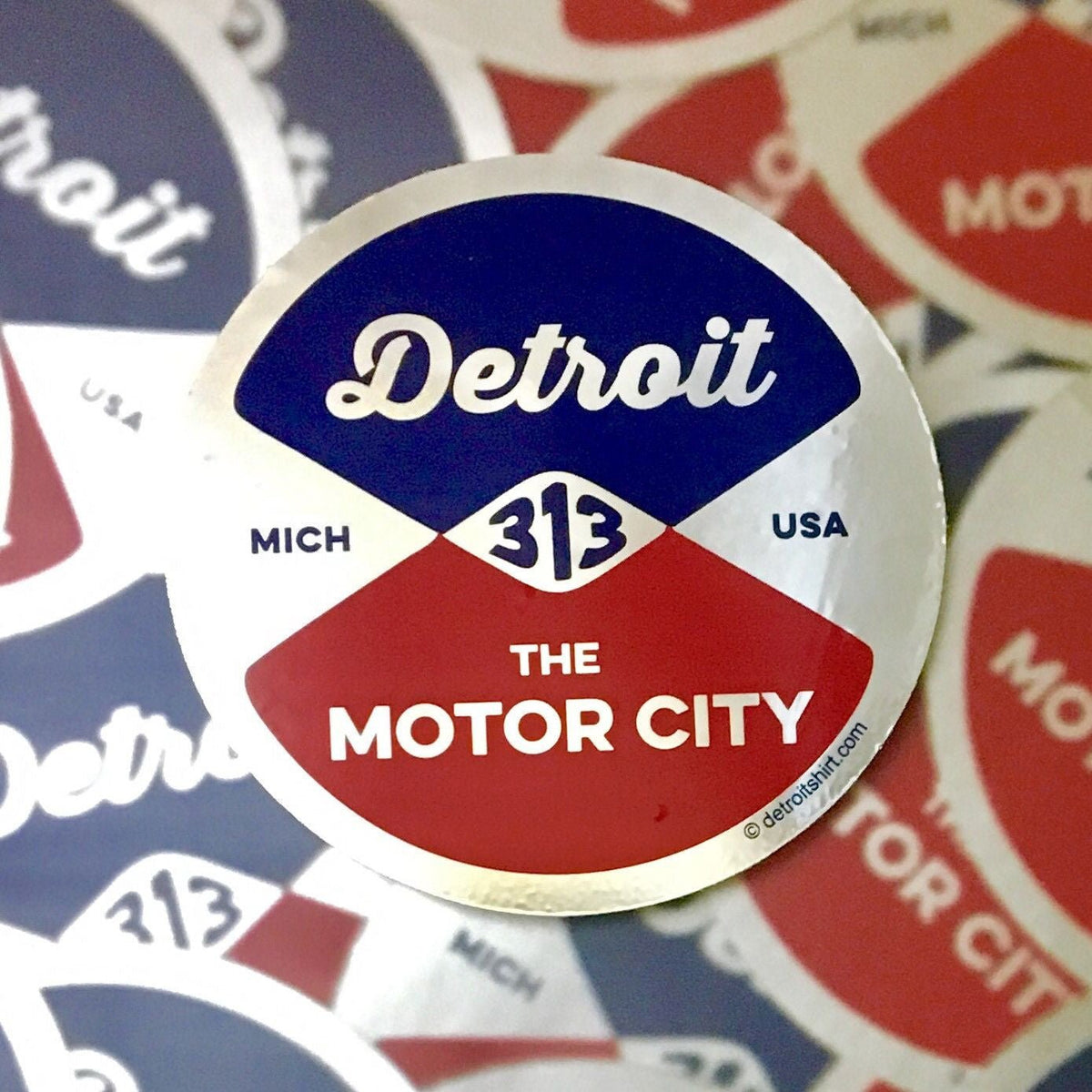 Sticker - Detroit Reel – Official Detroit Shirt Company Gear