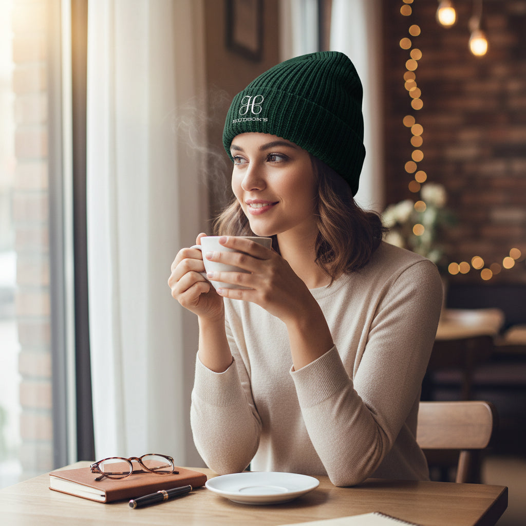 Hat - Hudson's Chunky Flip Knit