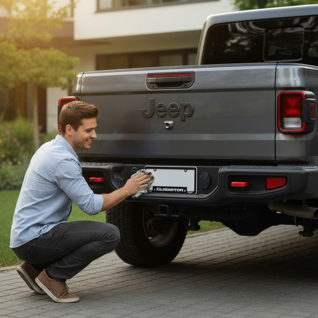 License Plate Frame - Jeep Gladiator