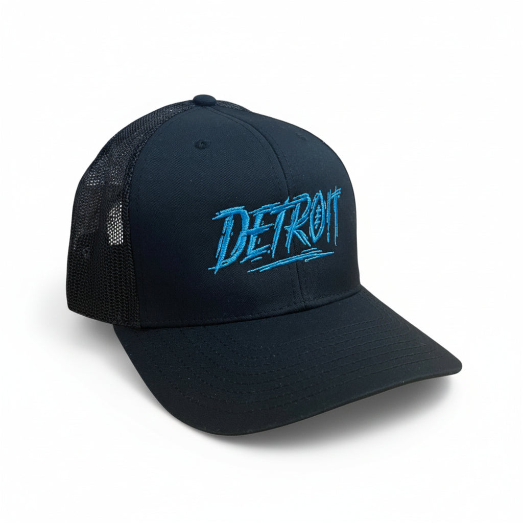 Hat - Detroit Score Football Richardson Snapback