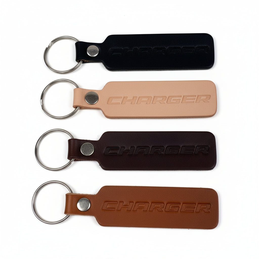 Keychain - Dodge Charger Leather
