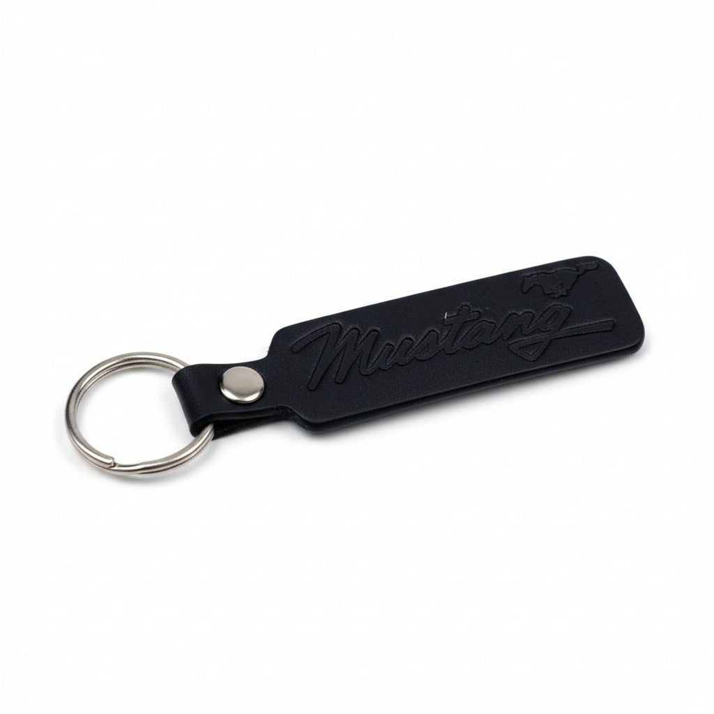 Keychain - Mustang - Leather