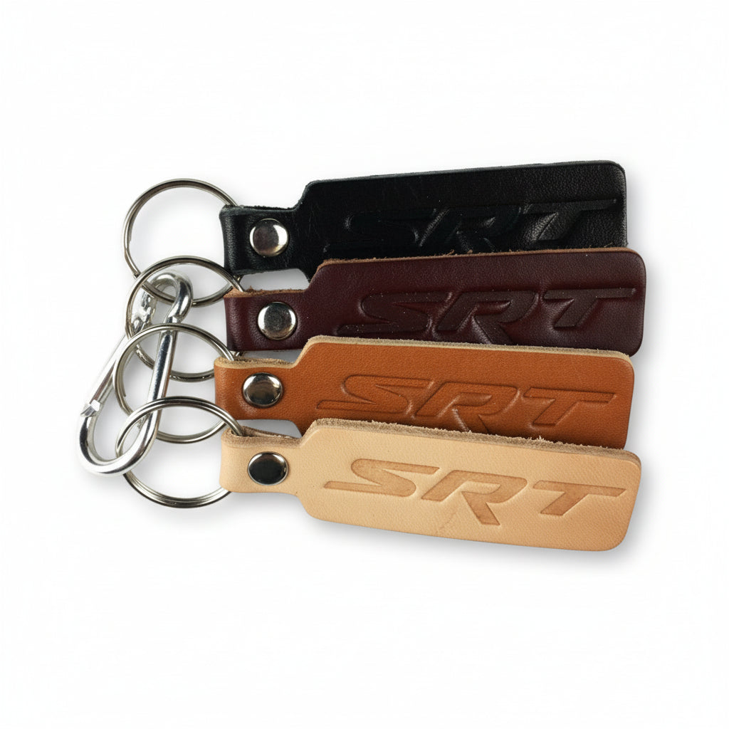 Keychain - Dodge SRT leather