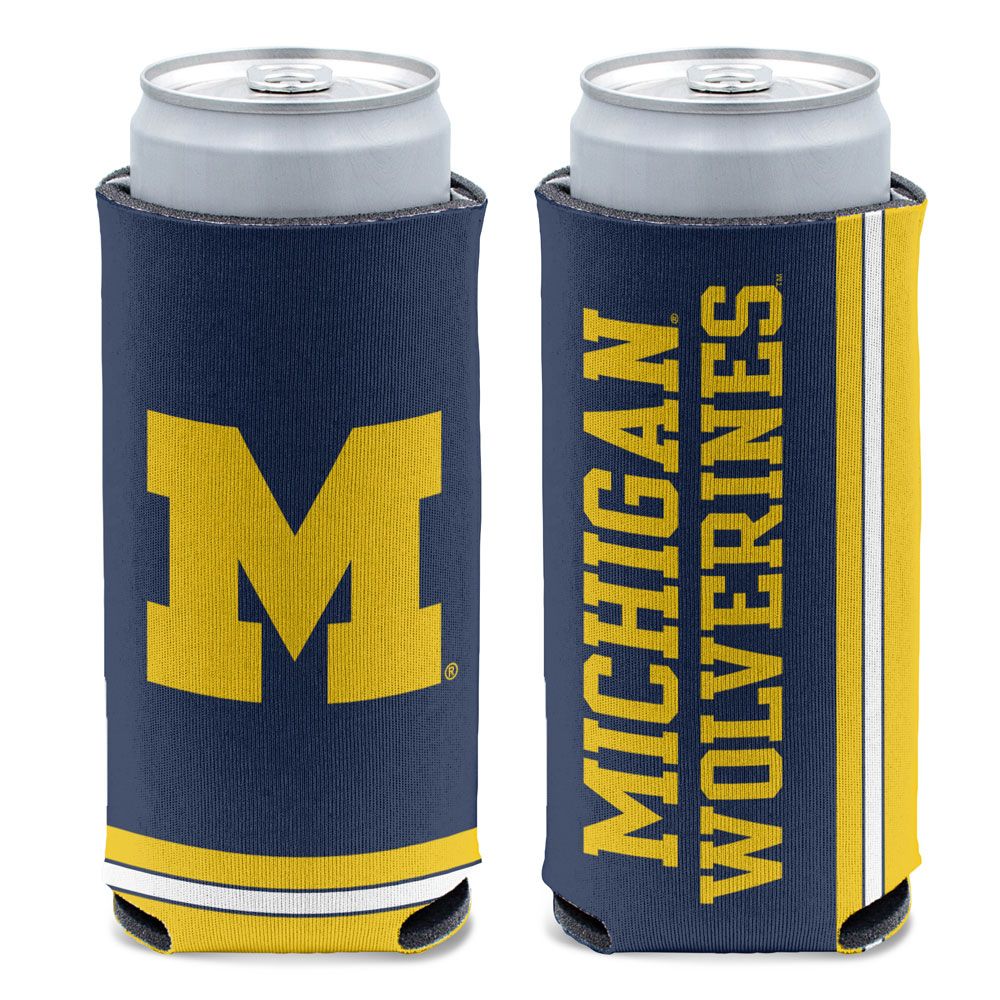 Michigan Wolverines - Slim Can Coozie