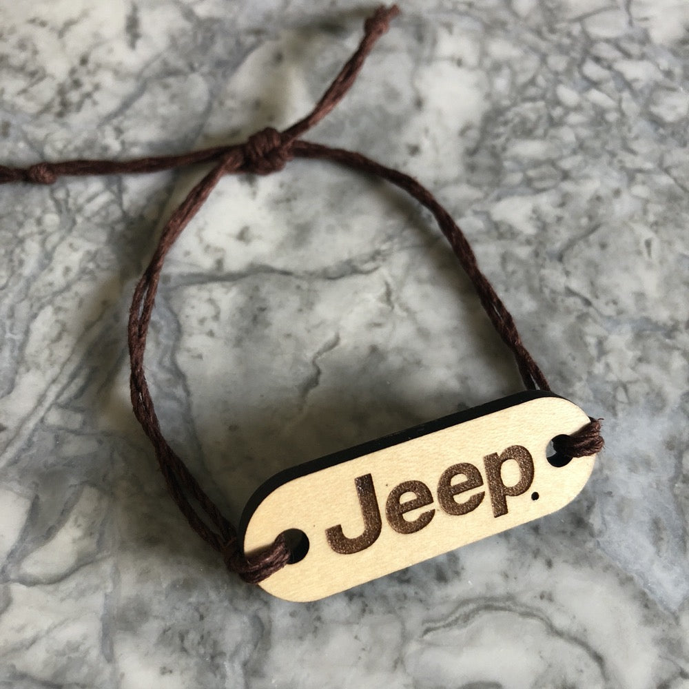 Ladies Bracelet - Jeep Text Logo