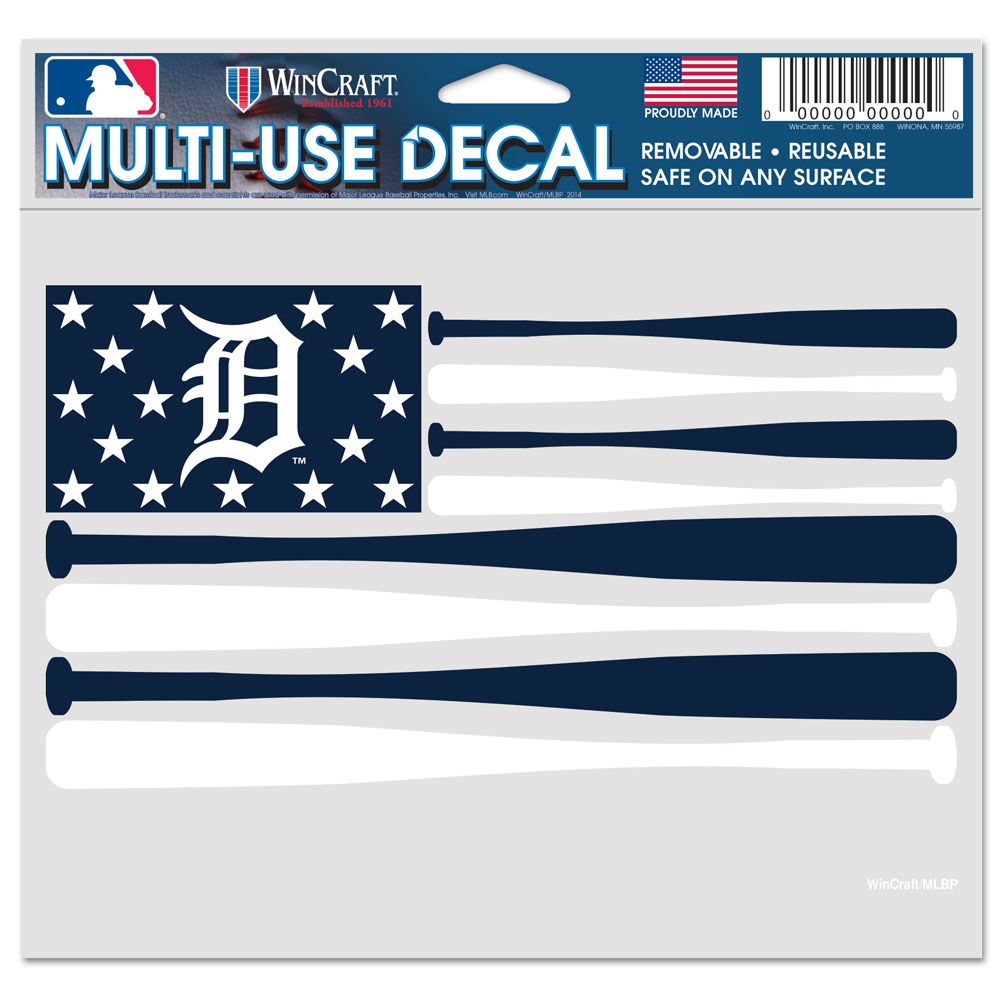 Detroit Tigers - BATS Logo Decal