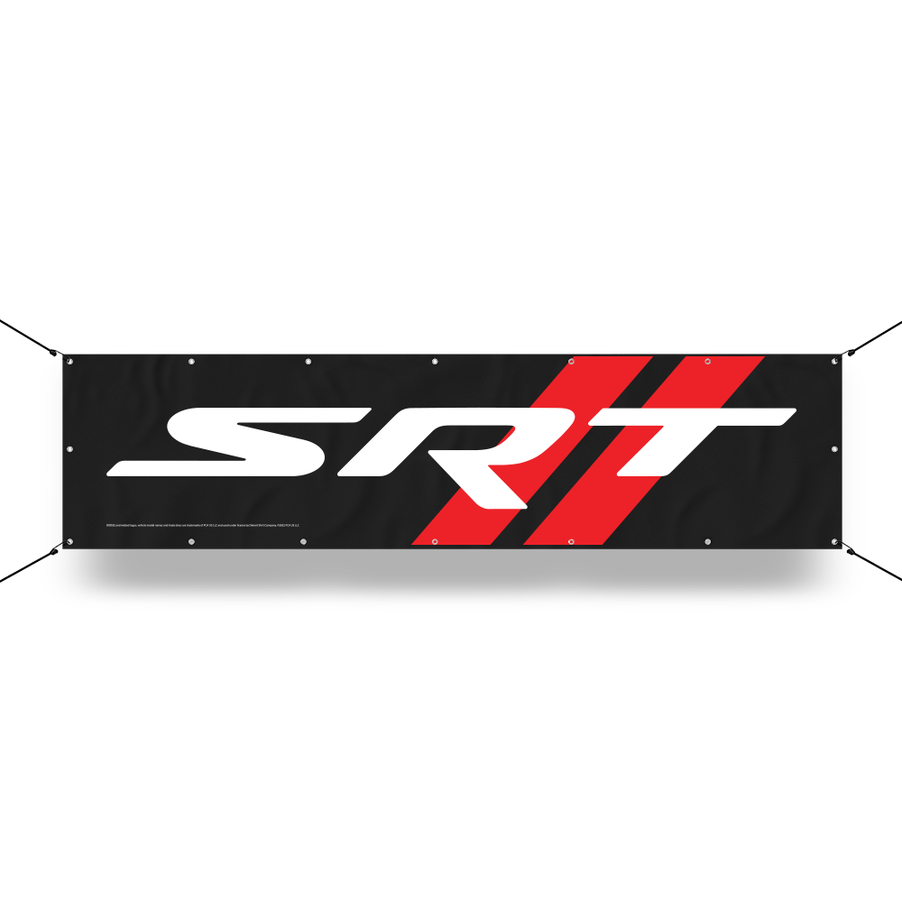Banner - Dodge SRT Rhombus Long