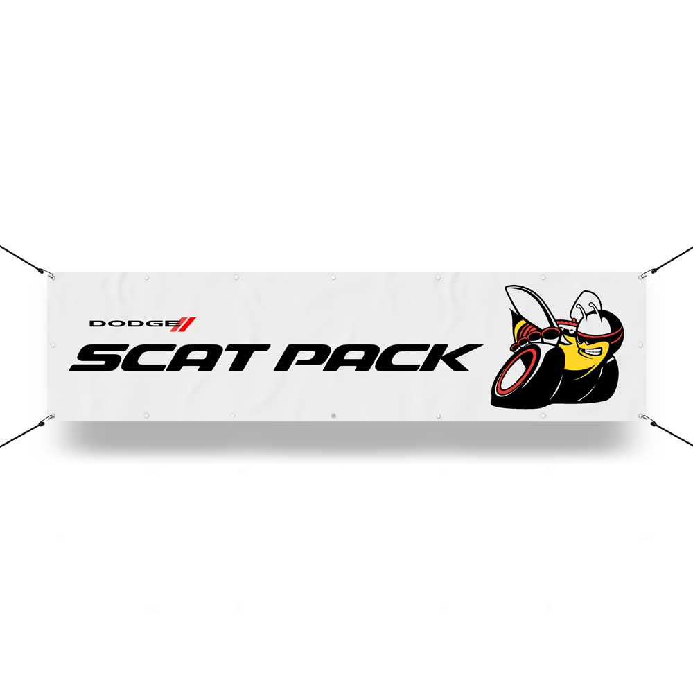 Banner - Dodge Scat Pack Long