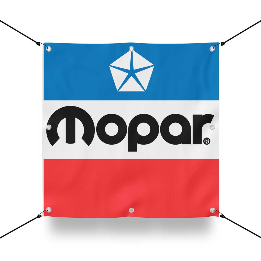 Banner - Mopar 1972-1984 Logo