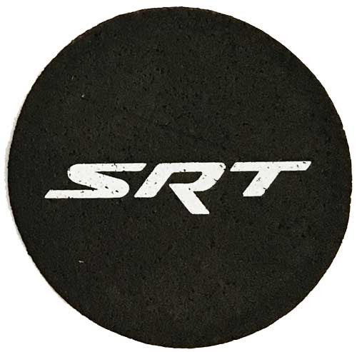 SRT-Coasters-Detroit Shirt Company Coaster Set - Dodge Jeep Ram Made from recycled tires and indestructable Coasters Detroit Shirt tshirt t-shirt apparel and housewares Company