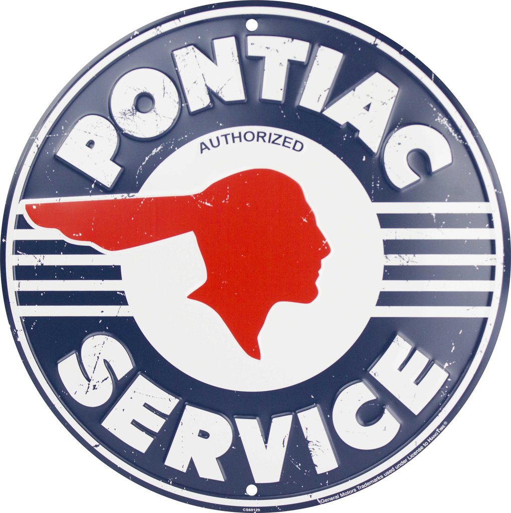 Metal Sign - Pontiac Service