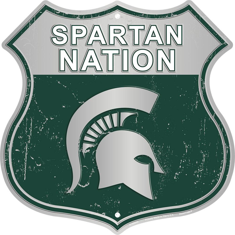 Metal Sign - Spartan Nation