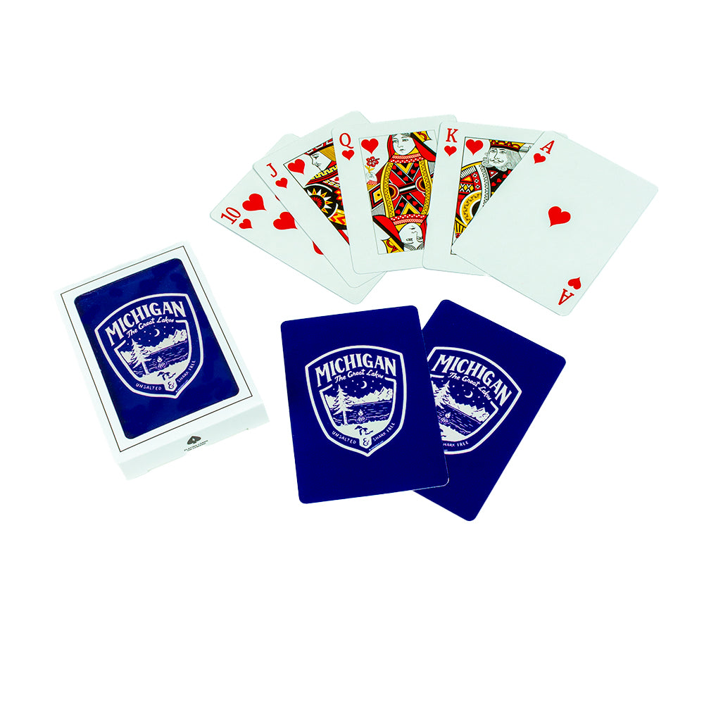 Playing Cards - Michigan Shield