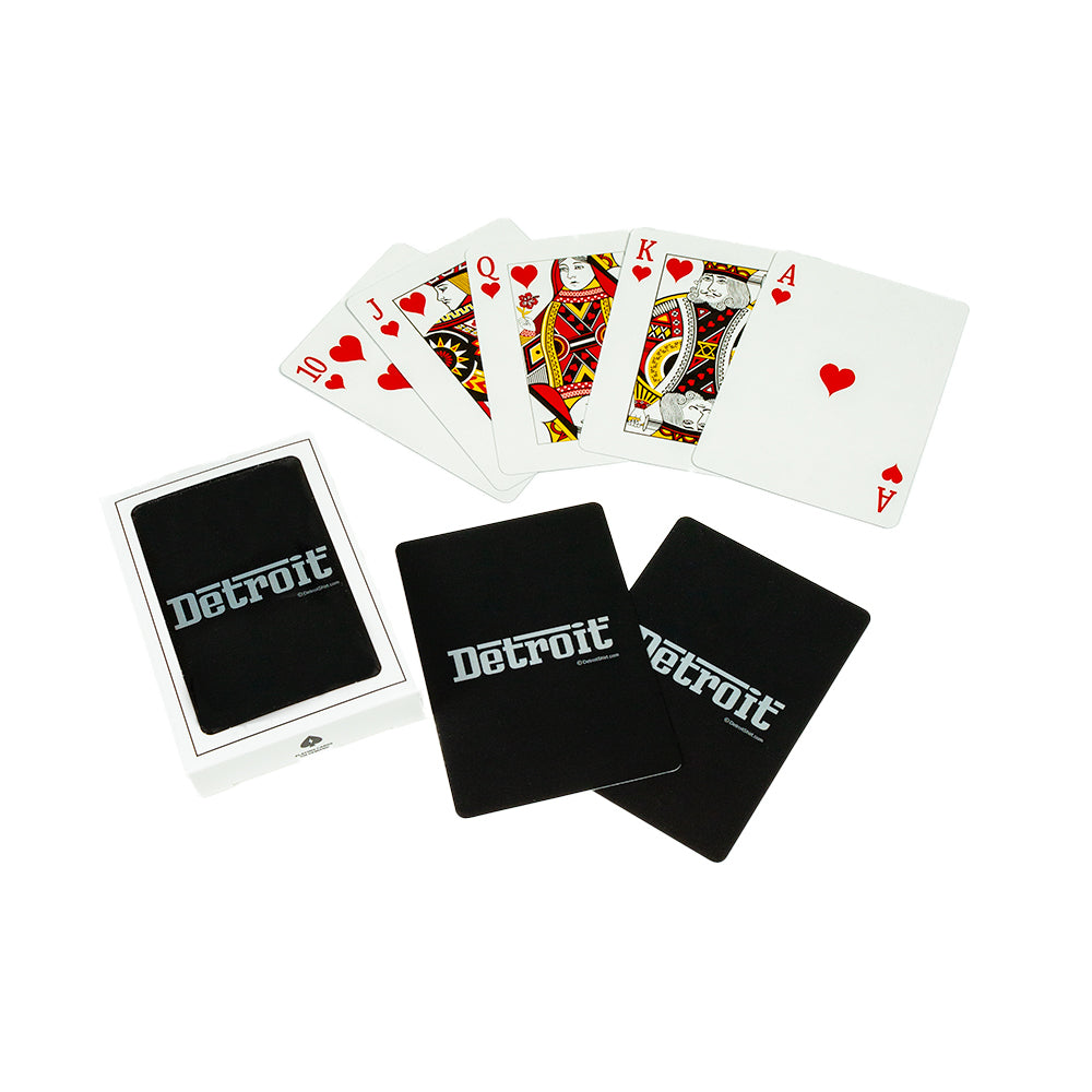 Playing Cards - Detroit Grigio